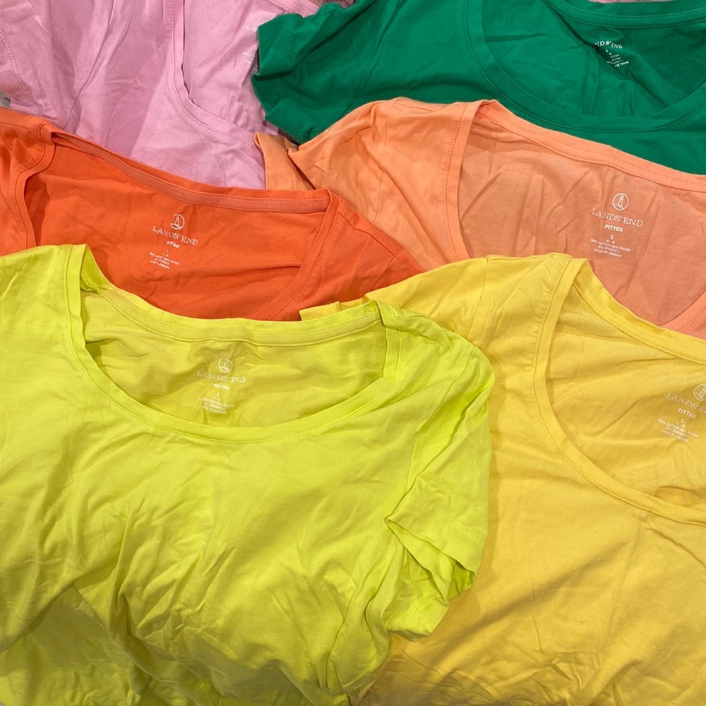 Land’s End Scoop Neck Tees
